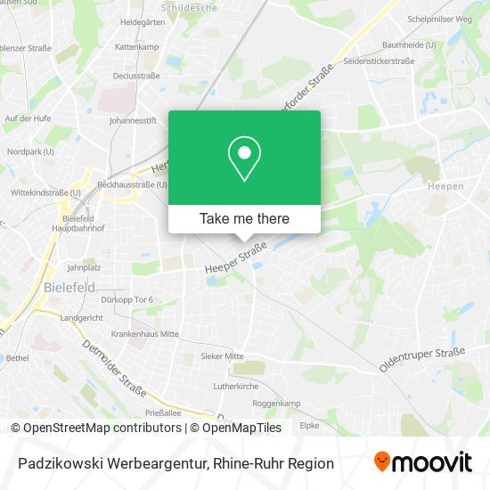 Padzikowski Werbeargentur map