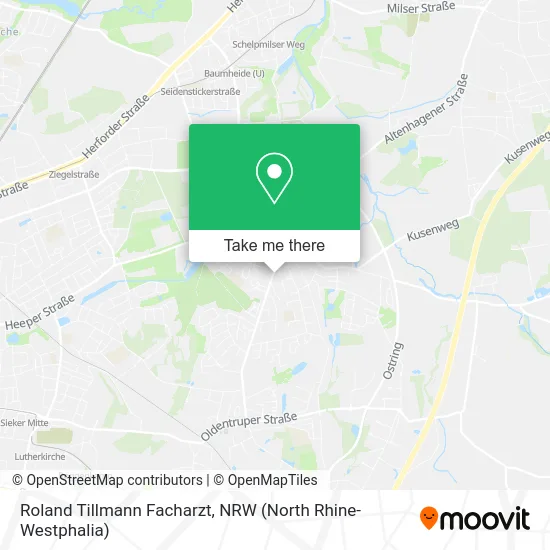 Roland Tillmann Facharzt map