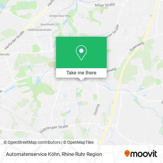 Карта Automatenservice Köhn
