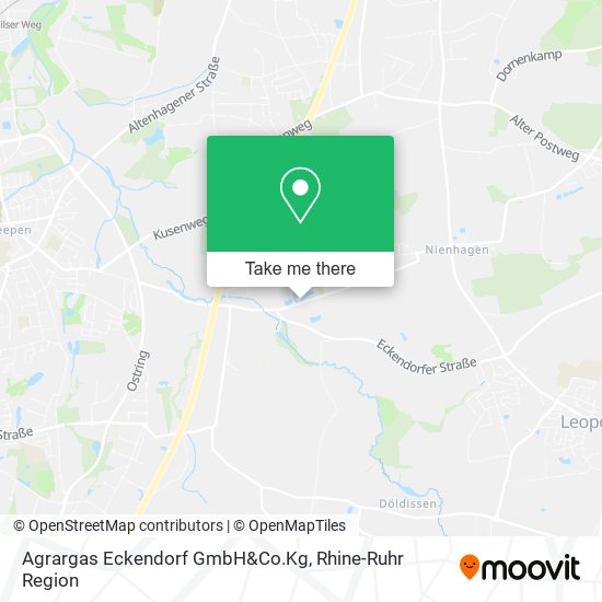 Agrargas Eckendorf GmbH&Co.Kg map