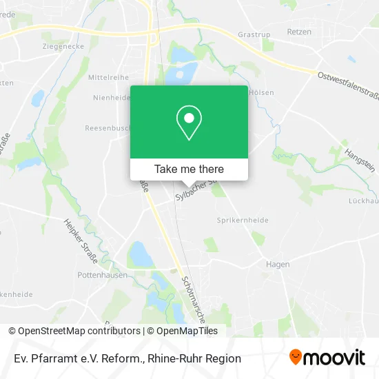 Карта Ev. Pfarramt e.V. Reform.