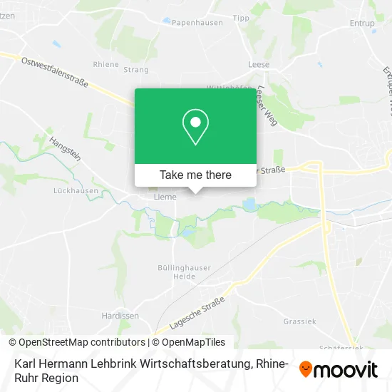 Карта Karl Hermann Lehbrink Wirtschaftsberatung