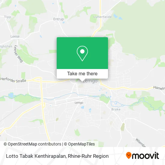 Карта Lotto Tabak Kenthirapalan