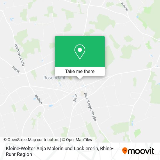Kleine-Wolter Anja Malerin und Lackiererin map