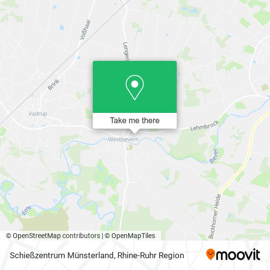 Schießzentrum Münsterland map