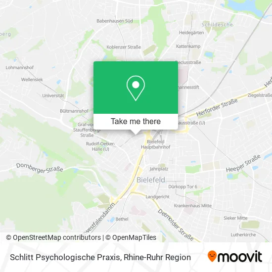 Карта Schlitt Psychologische Praxis