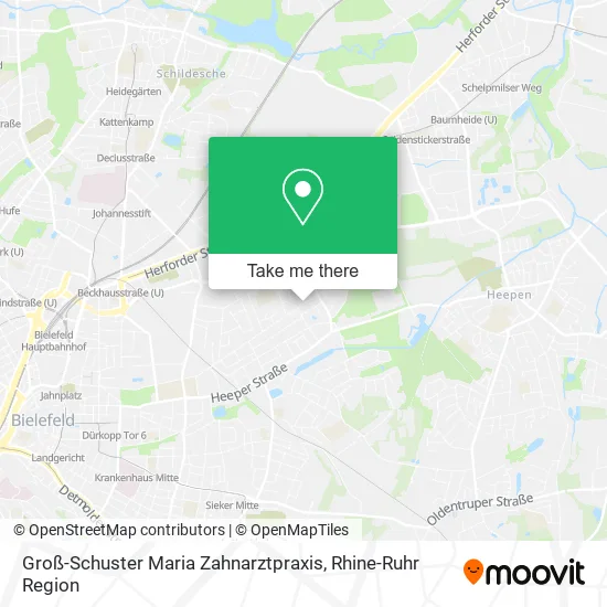 Карта Groß-Schuster Maria Zahnarztpraxis