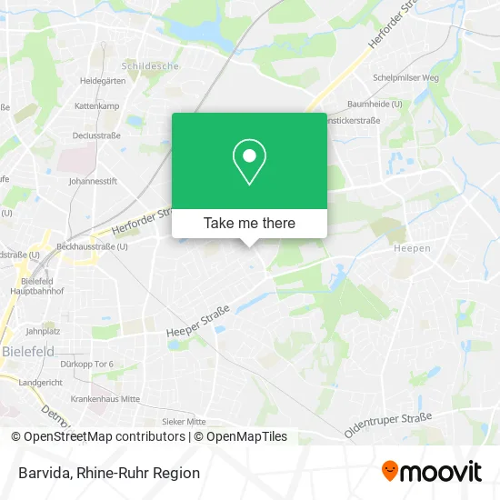 Карта Barvida