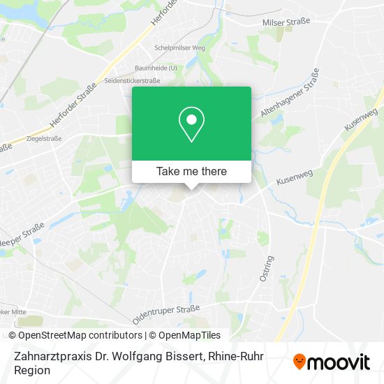 Zahnarztpraxis Dr. Wolfgang Bissert map