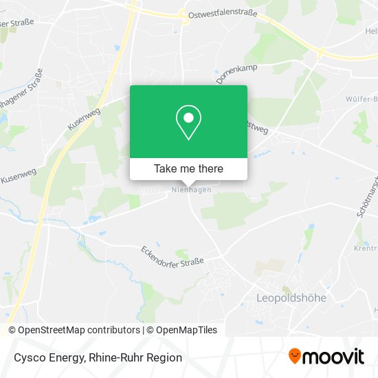 Карта Cysco Energy