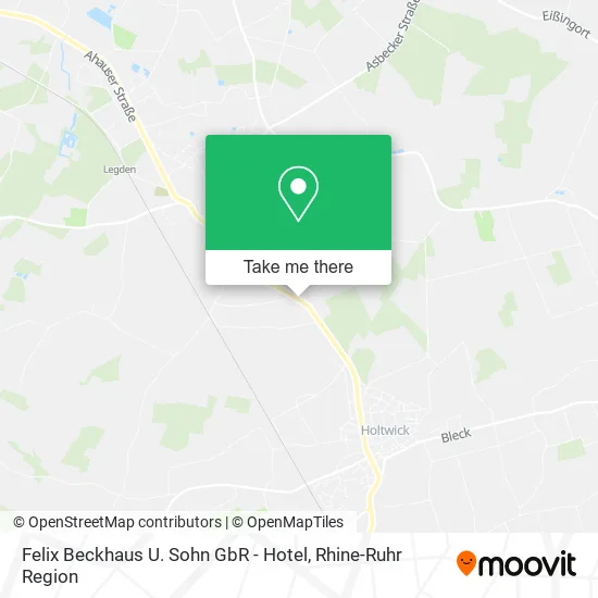 Карта Felix Beckhaus U. Sohn GbR - Hotel