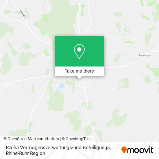 Rzeha Vermögensverwaltungs-und Beteiligungs map