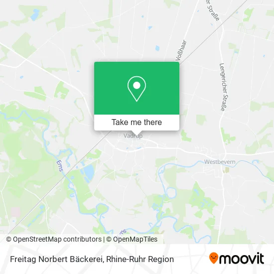 Карта Freitag Norbert Bäckerei