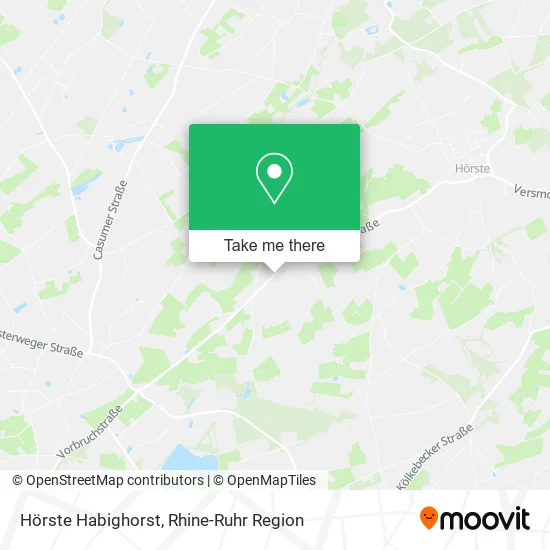 Карта Hörste Habighorst