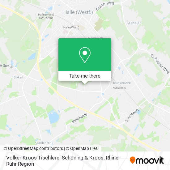 Volker Kroos Tischlerei Schöning & Kroos map