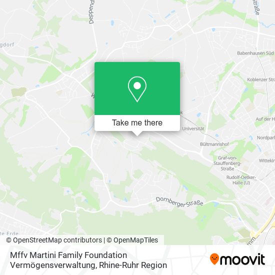 Карта Mffv Martini Family Foundation Vermögensverwaltung
