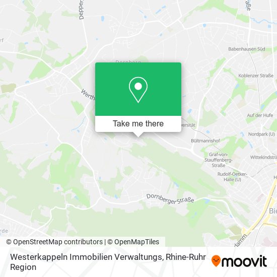 Westerkappeln Immobilien Verwaltungs map