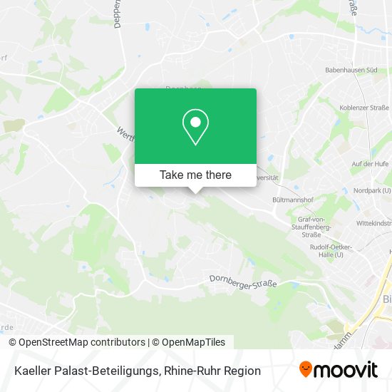 Kaeller Palast-Beteiligungs map