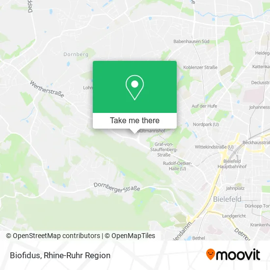 Biofidus map