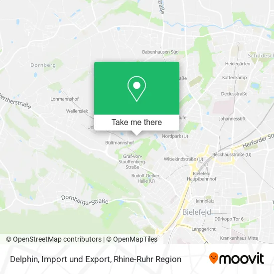 Карта Delphin, Import und Export