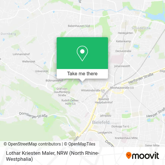 Lothar Kriesten Maler map