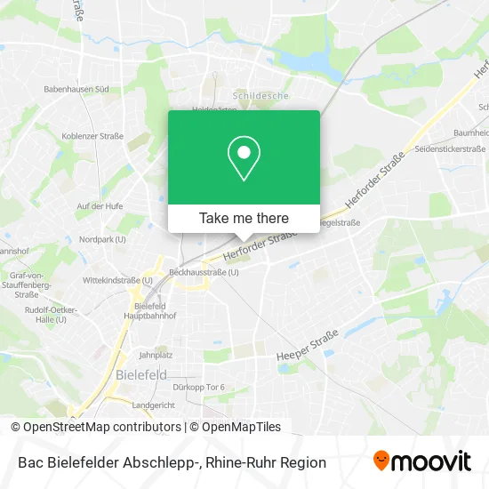 Карта Bac Bielefelder Abschlepp-