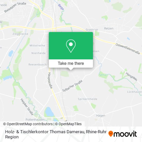 Holz- & Tischlerkontor Thomas Damerau map