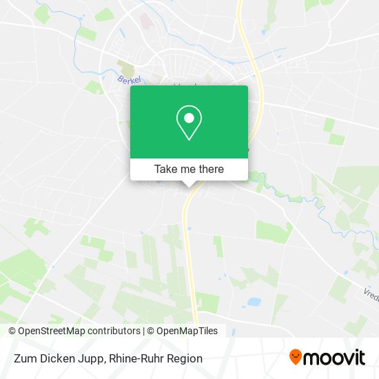 Карта Zum Dicken Jupp