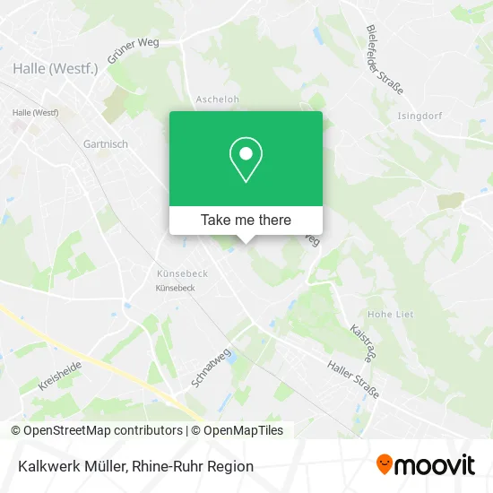 Карта Kalkwerk Müller