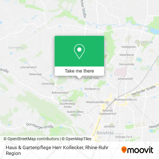 Карта Haus & Gartenpflege Herr Kollecker