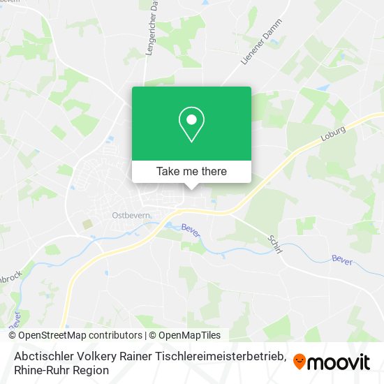 Abctischler Volkery Rainer Tischlereimeisterbetrieb map