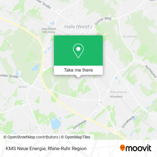 Карта KMS Neue Energie