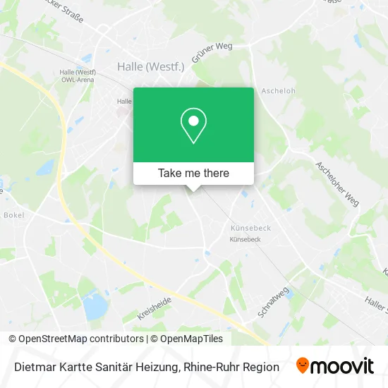 Карта Dietmar Kartte Sanitär Heizung