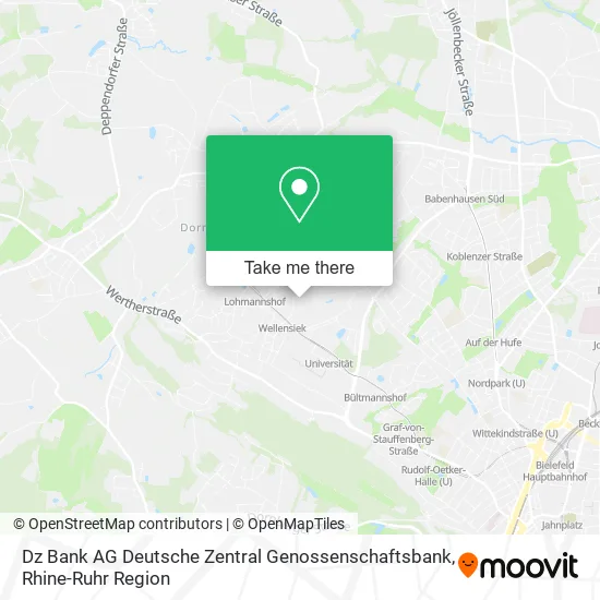 Карта Dz Bank AG Deutsche Zentral Genossenschaftsbank