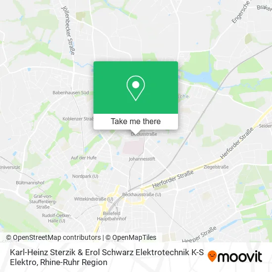 Карта Karl-Heinz Sterzik & Erol Schwarz Elektrotechnik K-S Elektro