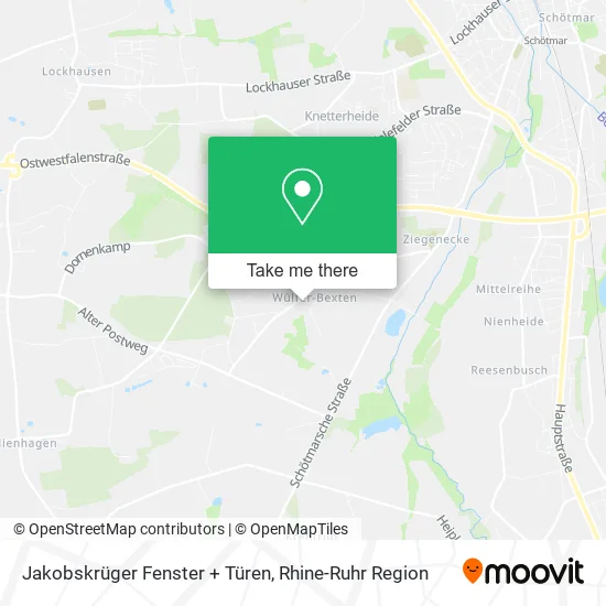 Карта Jakobskrüger Fenster + Türen