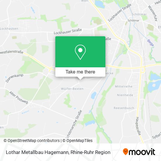 Lothar Metallbau Hagemann map