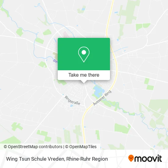 Карта Wing Tsun Schule Vreden