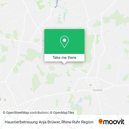 Haustierbetreuung Anja Brüwer map