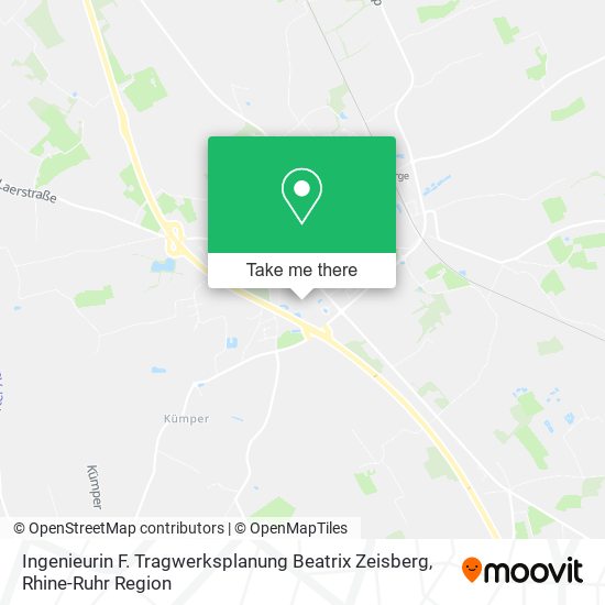 Ingenieurin F. Tragwerksplanung Beatrix Zeisberg map
