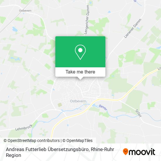 Andreas Futterlieb Übersetzungsbüro map