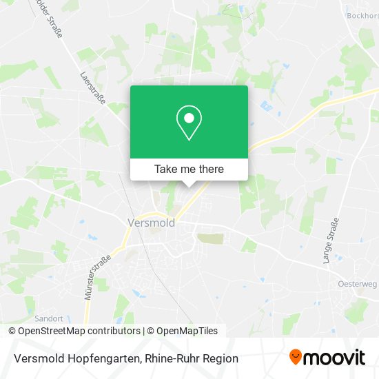 Карта Versmold Hopfengarten