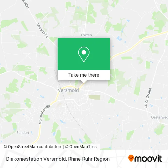 Карта Diakoniestation Versmold