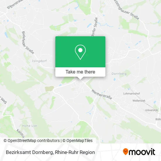 Карта Bezirksamt Dornberg