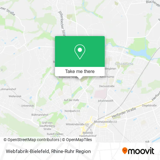 Карта Webfabrik-Bielefeld