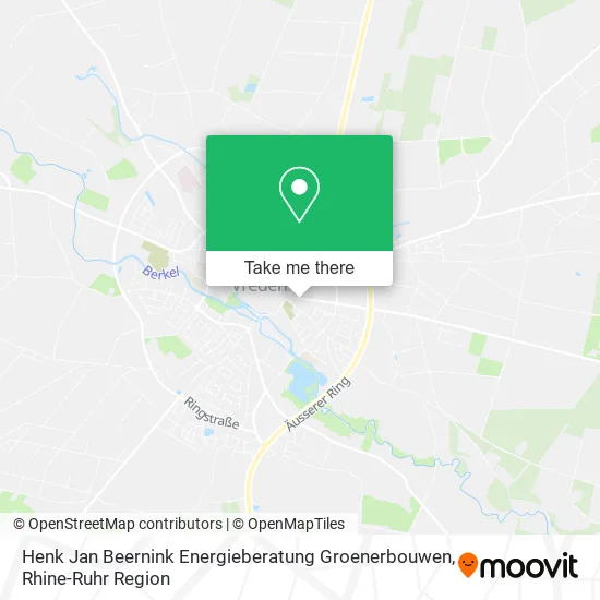 Карта Henk Jan Beernink Energieberatung Groenerbouwen