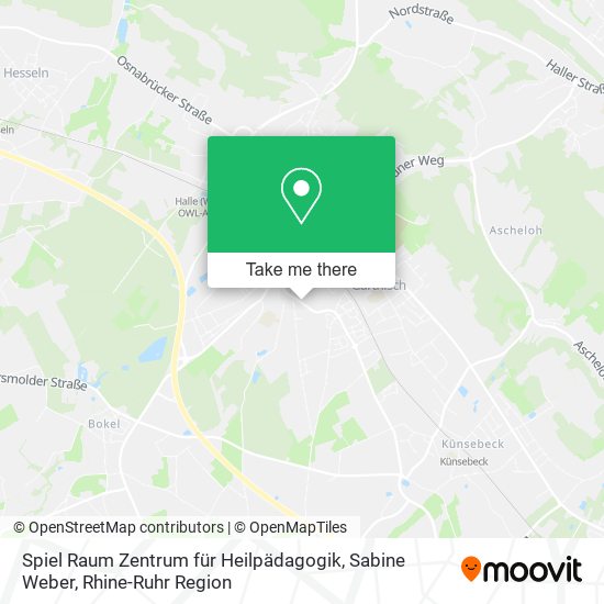Spiel Raum Zentrum für Heilpädagogik, Sabine Weber map