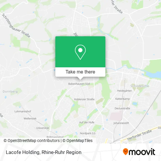 Карта Lacofe Holding