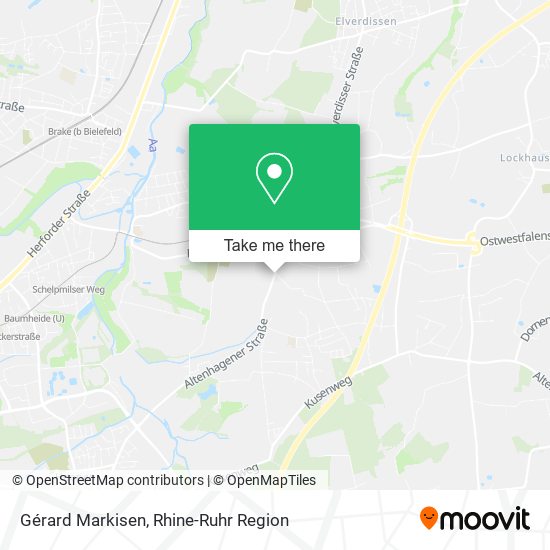 Gérard Markisen map