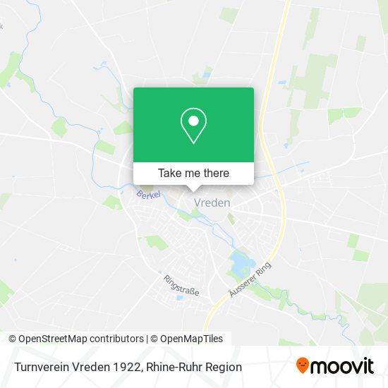 Turnverein Vreden 1922 map